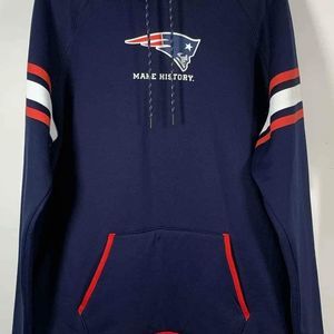 Under Armor Women's 'New England Patriots' Pullover Hoodie Sweatshirt Size 2XL